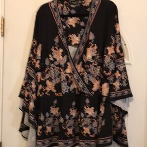 City Chic multi color butterfly sleeves elegant for All occasions size:XXL/24 Bl